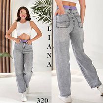 Джинсы Beki 320 grey - делук