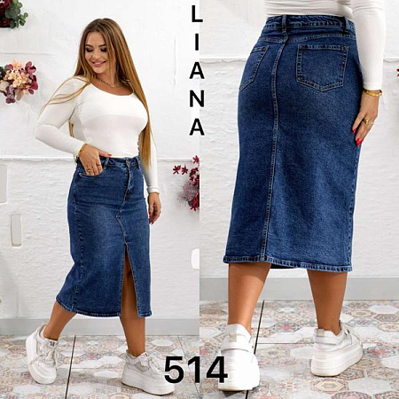 Юбка Liana Denim 514 blue - делук