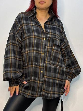 Рубашка Kosta 7732 grey - делук