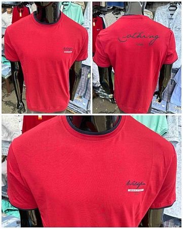 Футболка Nik 56356 red - делук
