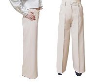 Штаны H&S 129 l.beige - делук
