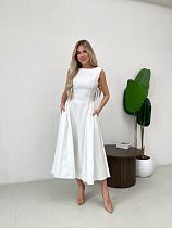 Платье Latoria 817 white - делук