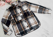Рубашка Moda School 8565 black-white - делук