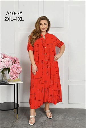 Платье Romeo Life A10-2 red - делук