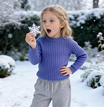 Свитер Yalisi 513 lilac - делук