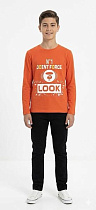 Свитер Malibu2 4980 orange - делук