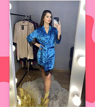 Халат Gull 08 l.blue - делук