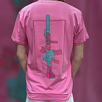 Футболка Madoka 1128 pink Футболка Madoka 1128 pink - делук