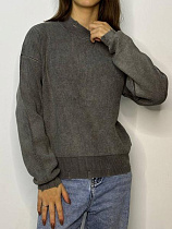 Свитер Kosta 8072 d.grey - делук