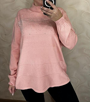 Свитер Levisha 24070 peach - делук