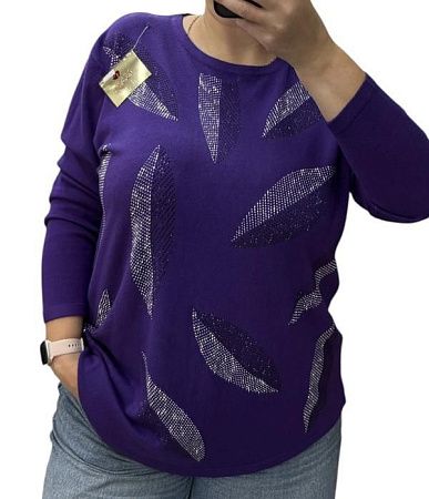 Свитер Dgmd 25221 violet - делук