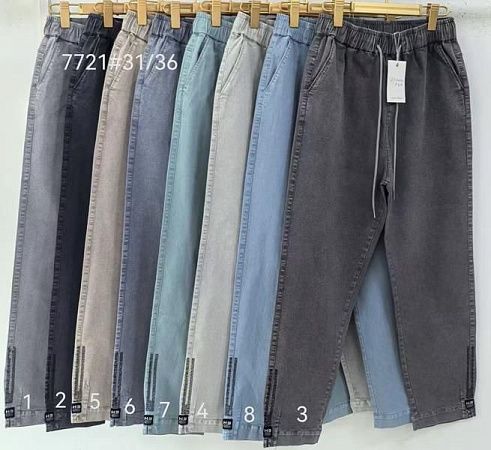 Штаны Immei 7721-8 l.blue - делук