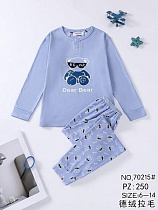 Пижама Fili Wear 70215 l.blue - делук