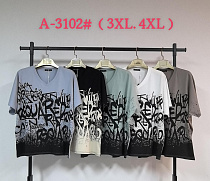 Футболка Saint Wish A3102 mix - делук