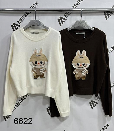 Свитер Met&March 6622 milk - делук