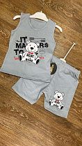 Костюм Boys&Girls BG98 grey - делук