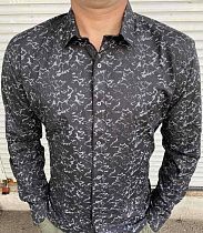 Рубашка Nik 55498 black - делук