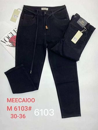 Джинсы Immei M6103 black - делук