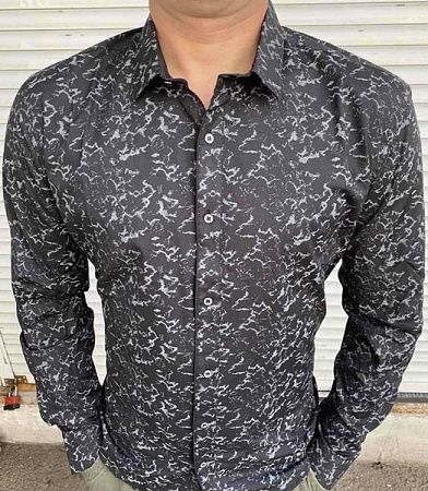 Рубашка Nik 55498 black - делук