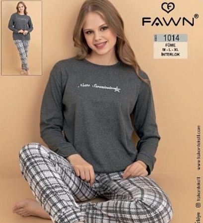 Пижама Romeo Life 1014 grey - делук