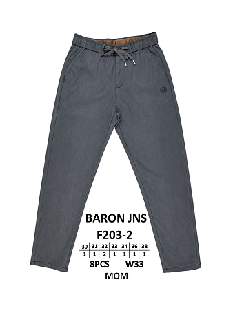 Штаны God Baron F203-2 grey - делук
