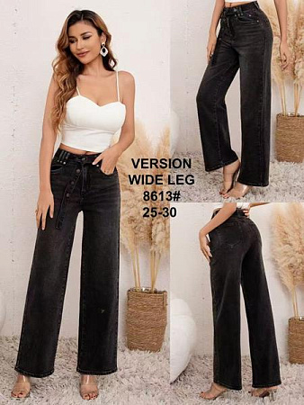 Джинсы Jeans Club 8613 black - делук