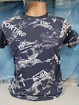 Футболка Panda 1885 navy - делук