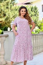 Платье Arina 6100 lilac - делук