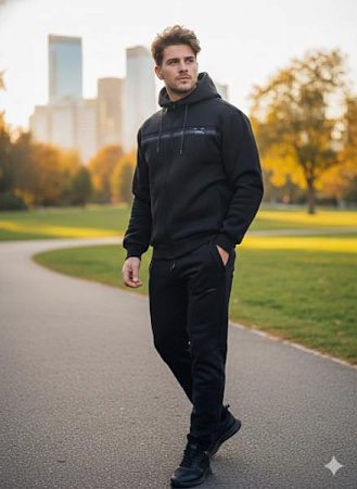 Костюм Спорт Vip Stendo VS1682 black - делук