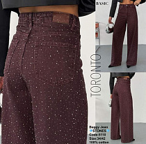 Джинсы Jeans Style 5110 chocolate - делук
