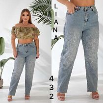 Джинсы Liana Denim 432 l.blue - делук