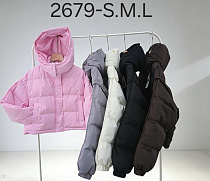 Куртка Oukali 2679 brown - делук