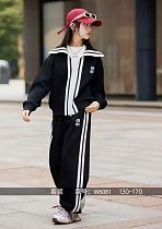 Костюм Спорт Delfinka 6081 black - делук
