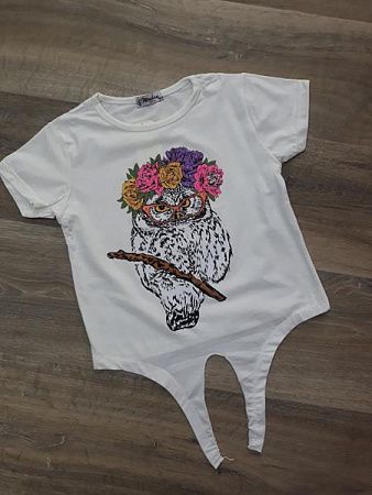 Футболка Ibambino IB340 white - делук