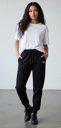 Штаны Спорт Zalov ZW1040 black - делук