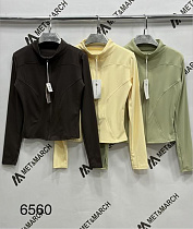 Кофта Met&March 6560 yellow - делук