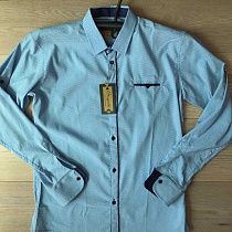 Рубашка No Brand 2135 l.blue - делук