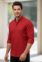 Рубашка Mary Poppins 7186 red - делук