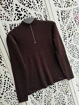 Свитер Lora LR965 brown - делук