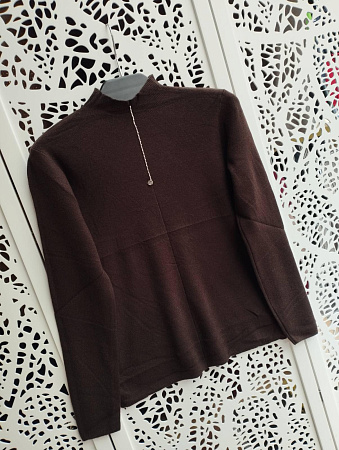 Свитер Lora LR965 brown - делук