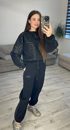 Костюм Спорт S.Style 315 black - делук