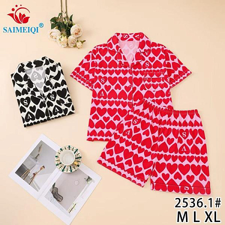 Пижама Estima 2536-1 red - делук