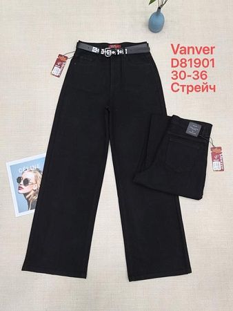 Джинсы Vanver D81901 black - делук