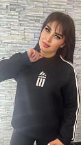 Свитер Newe 10110 black - делук