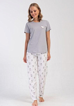 Пижама Trikotag T112 grey - делук