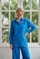 Рубашка Kosta 3570 blue - делук