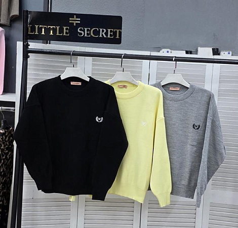 Свитер Little Secret 0429 grey - делук
