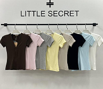 Футболка Little Secret K031 grey - делук