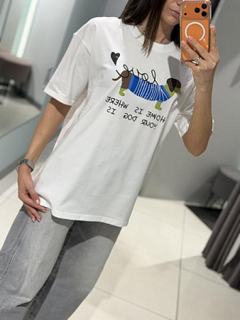 Футболка Comod 851 white - делук