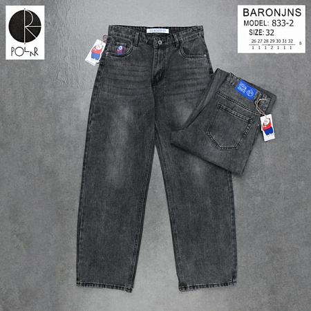 Джинсы Baron Jeans 833-2 d.grey - делук